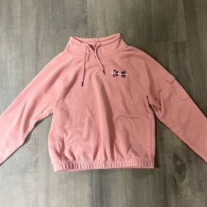 cropped sweatshirt